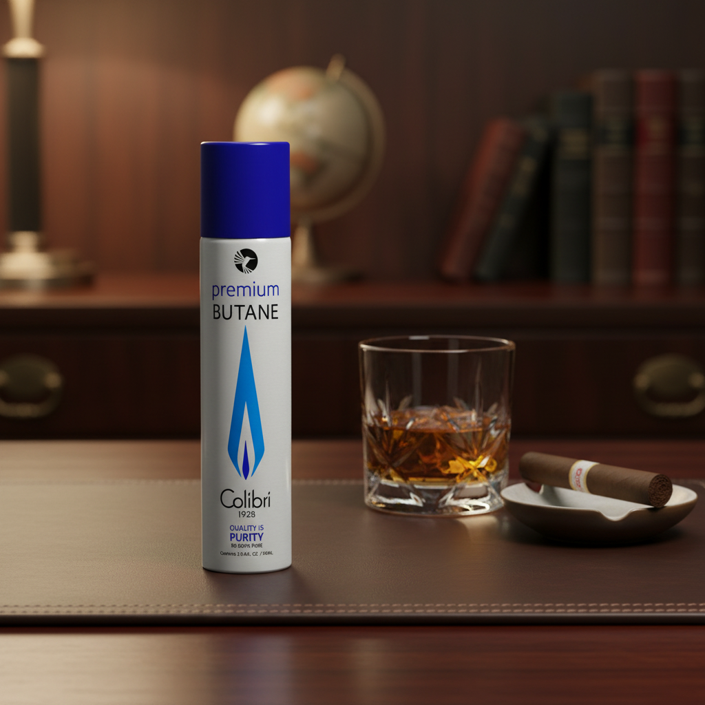 Colibri 90ml Premium Butane Cigar Lighter Fuel Refill on desktop