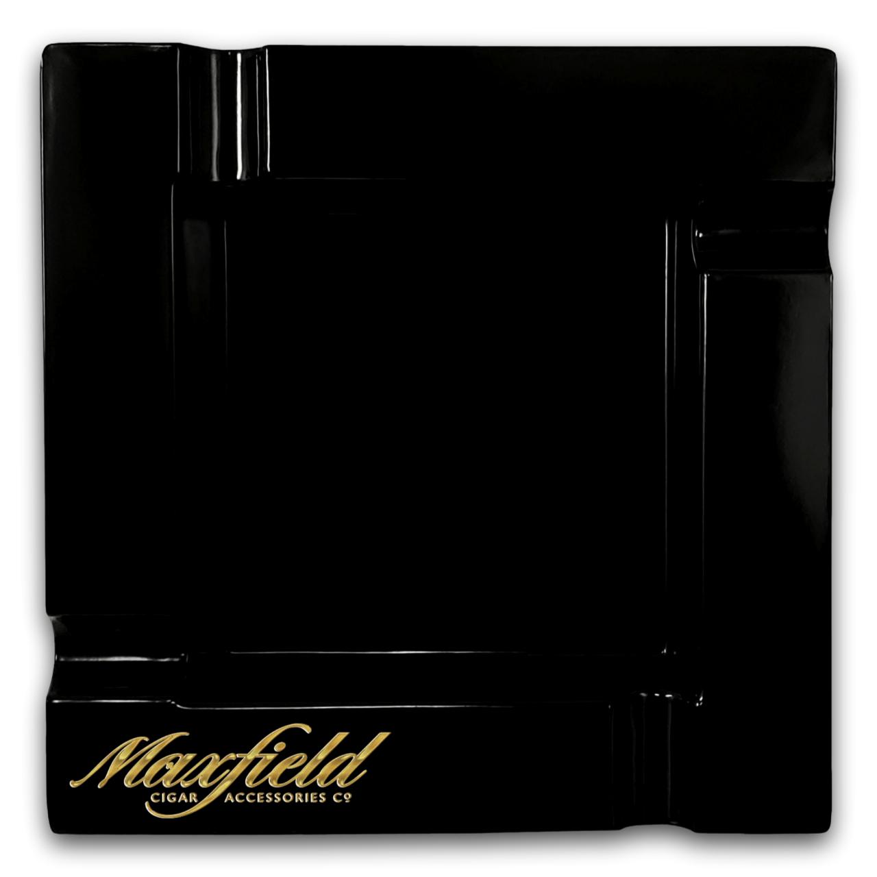 Maxfield 4-Cigar Melamine Ashtray on a white background