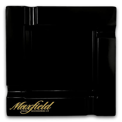 Maxfield 4-Cigar Melamine Ashtray on a white background