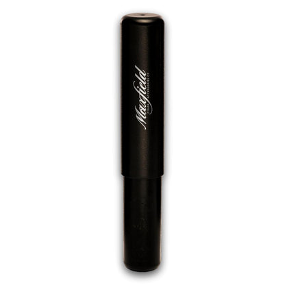 Maxfield x Cigar Caddy 1-Cigar Tube with 'Maxfield' branding on a white background