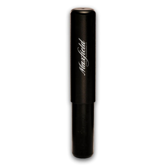 Maxfield x Cigar Caddy 1-Cigar Tube with 'Maxfield' branding on a white background