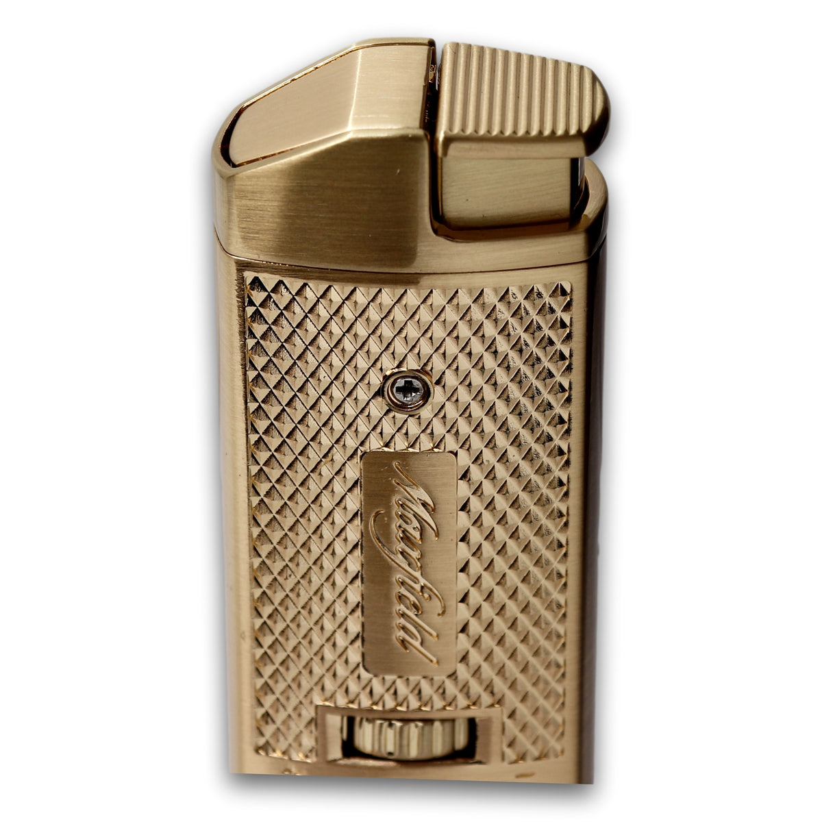 The Maxfield torch lighter igniter button with textured grip.