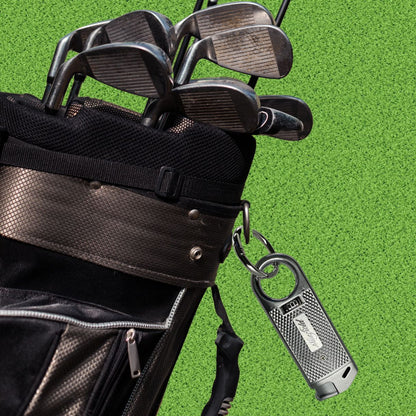 Maxfield Slim Diamond Torch Flame Cigar Lighters - Silver - Hooked on Golf Bag