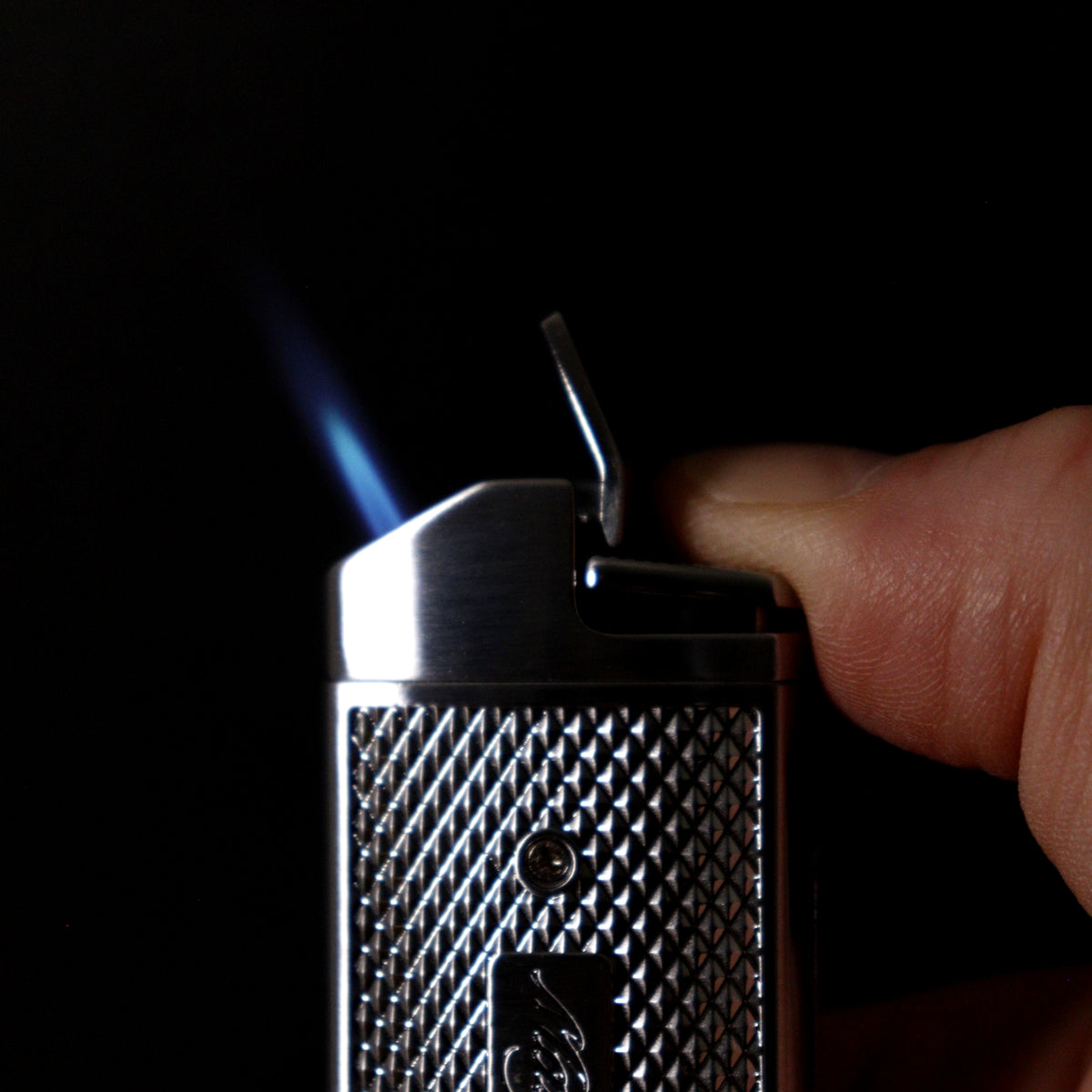 The Maxfield torch lighter flame.
