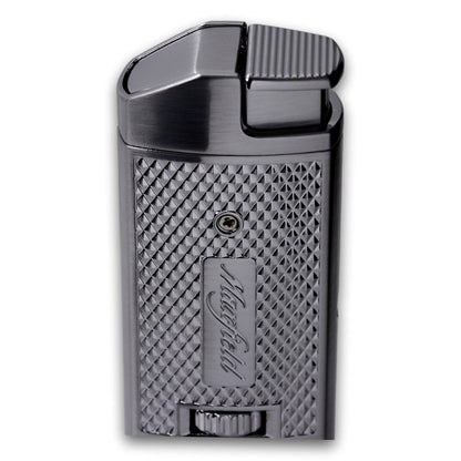 The Maxfield torch lighter ignition button with textured grip.