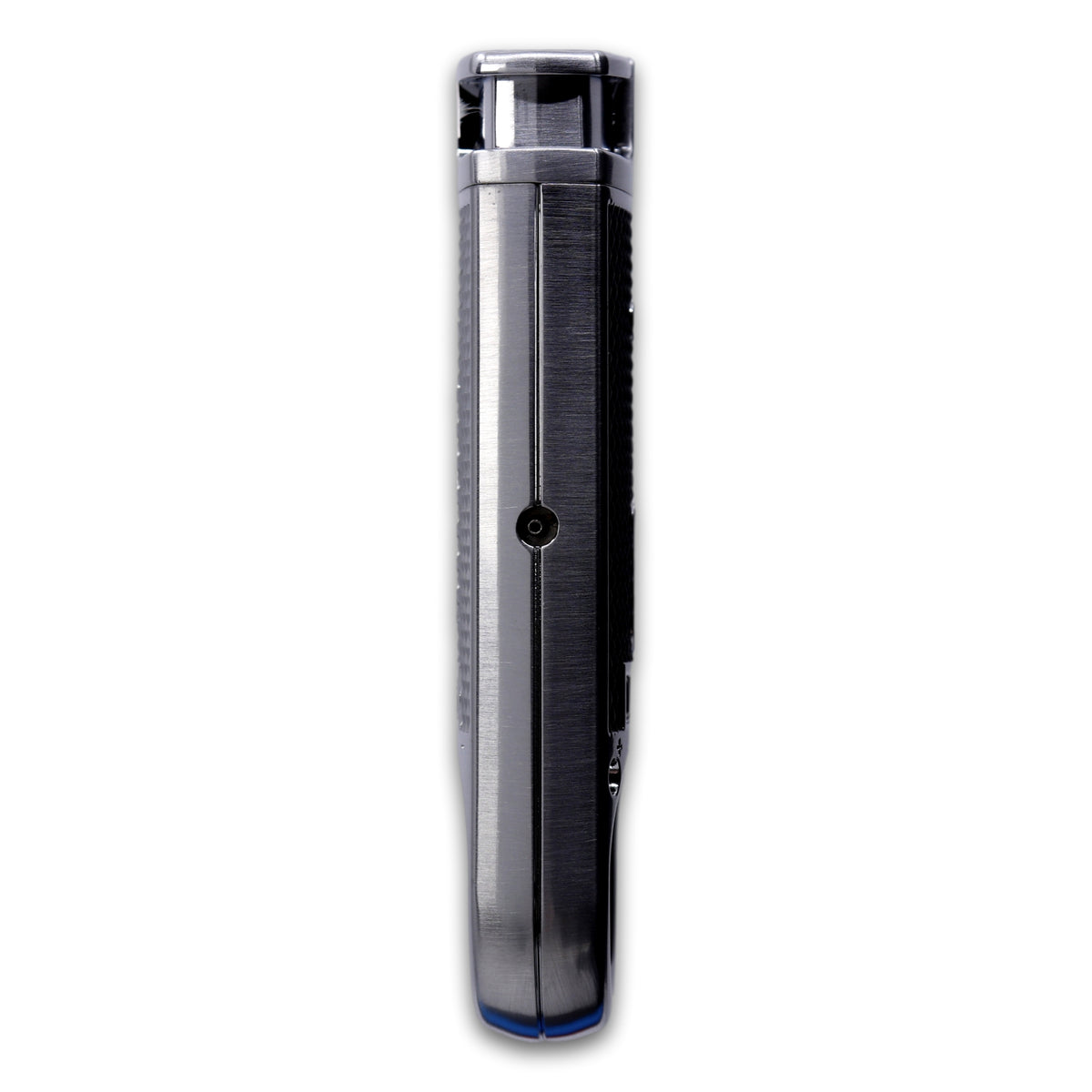 The Maxfield torch lighter butane refill port.