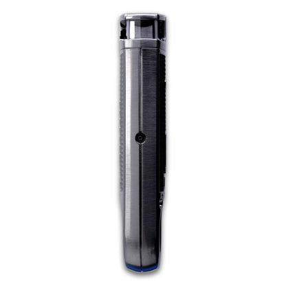 The Maxfield torch lighter butane refill port.